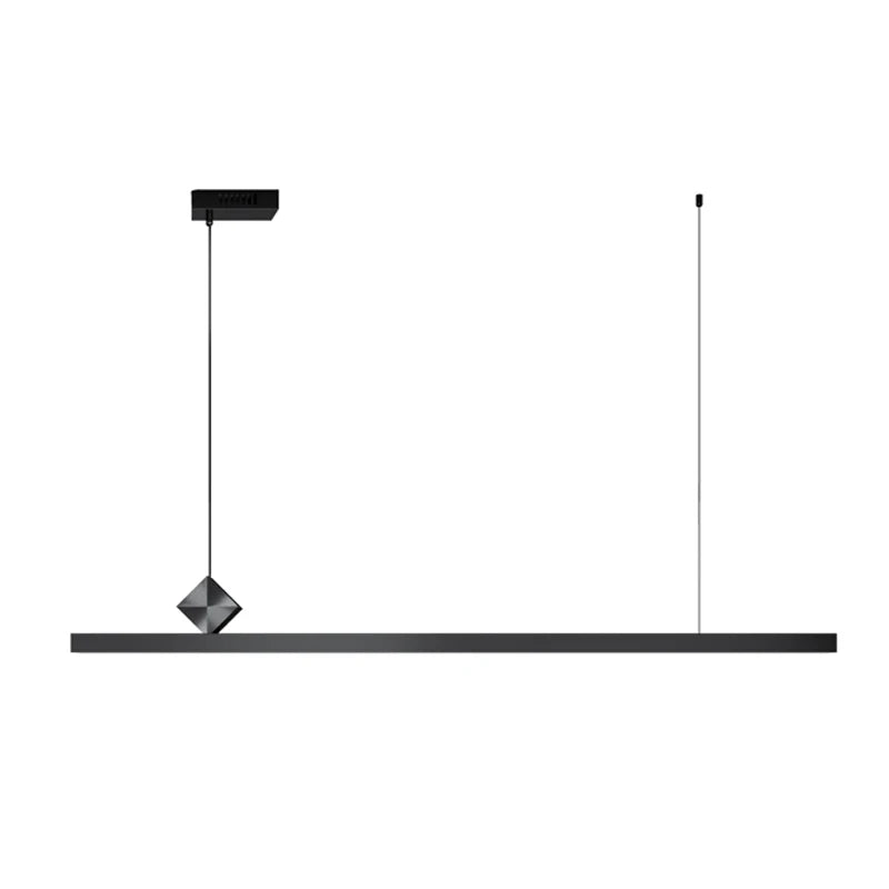 Dining room chandelier minimalist luxury without main light simple modern study bar table dining table led nordic pendant lamp