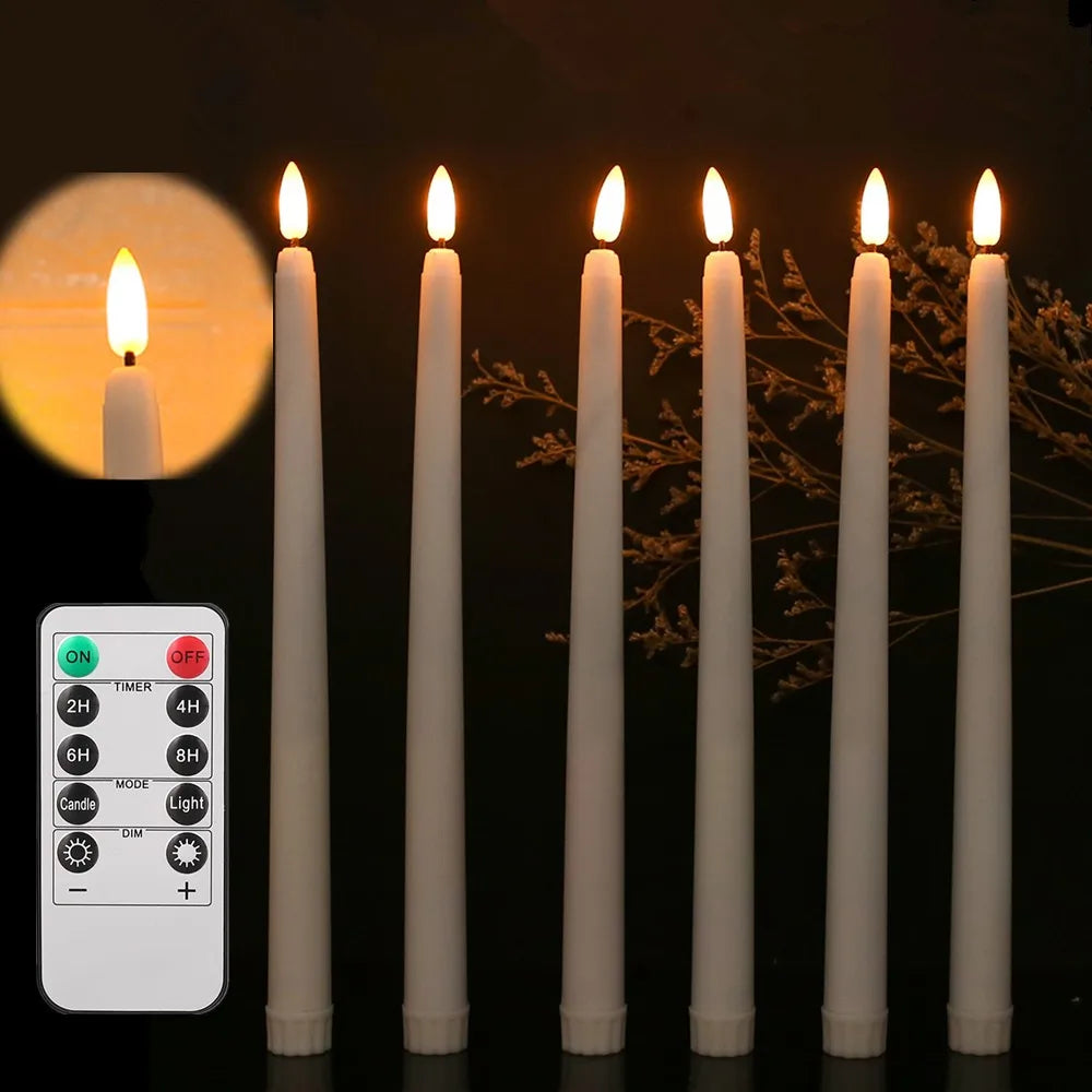 LED Flameless Battery Operated Candlesticks