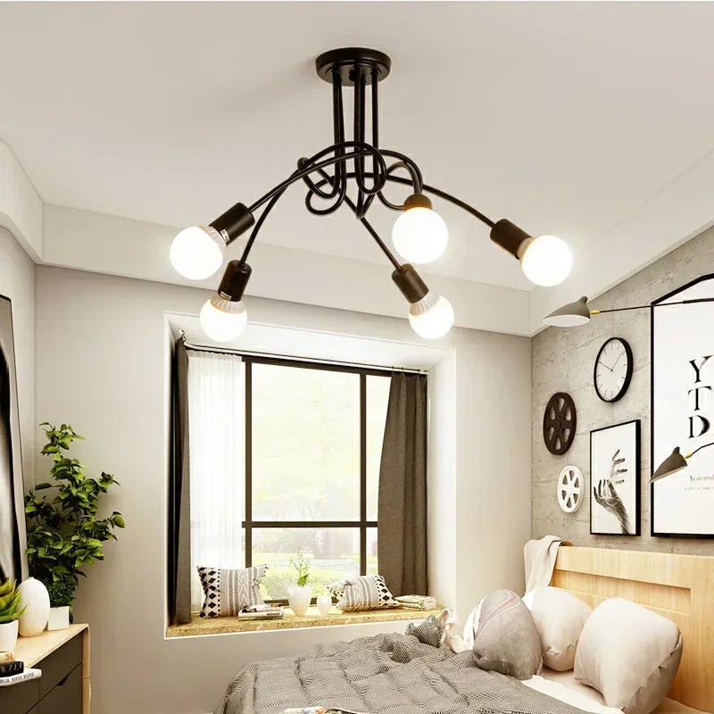 Vintage Lamp Iron Classic Living Dining Room
