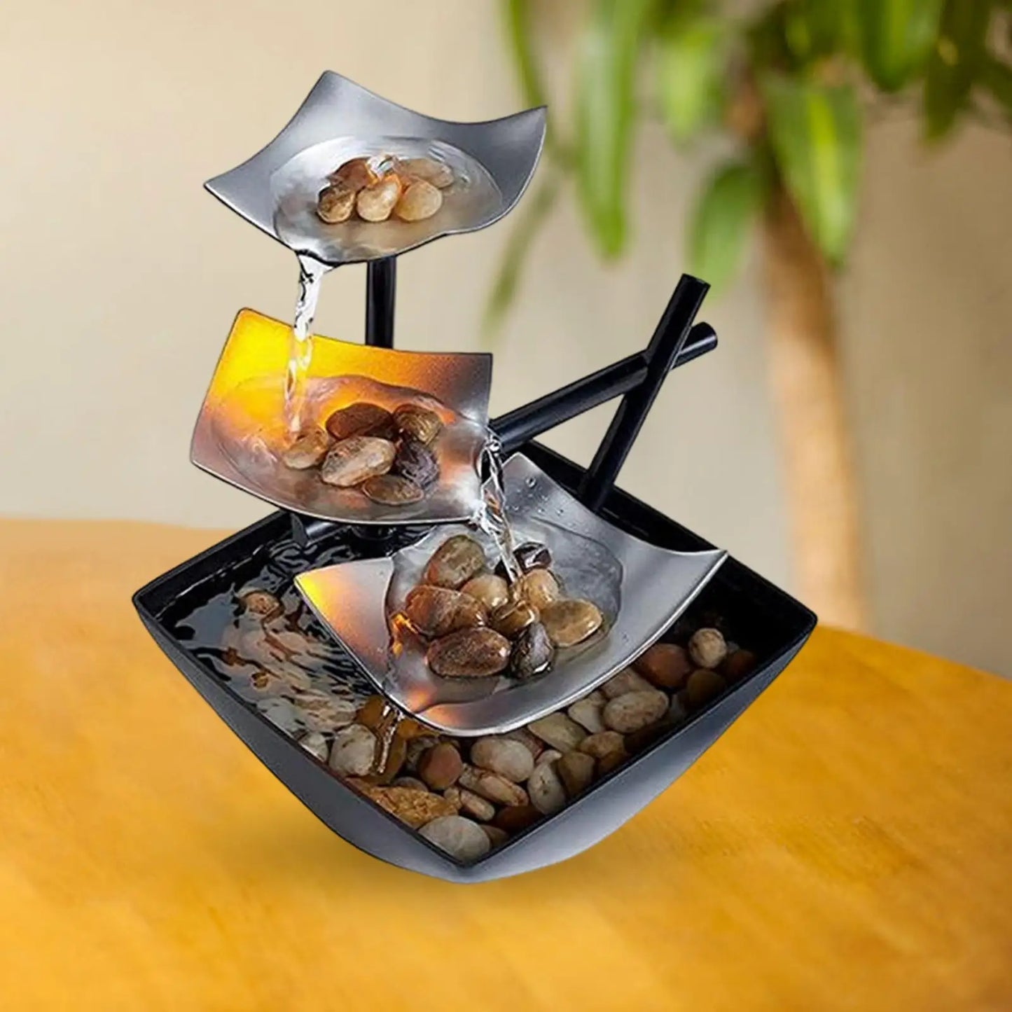 Minimalist Indoor USB Waterfall