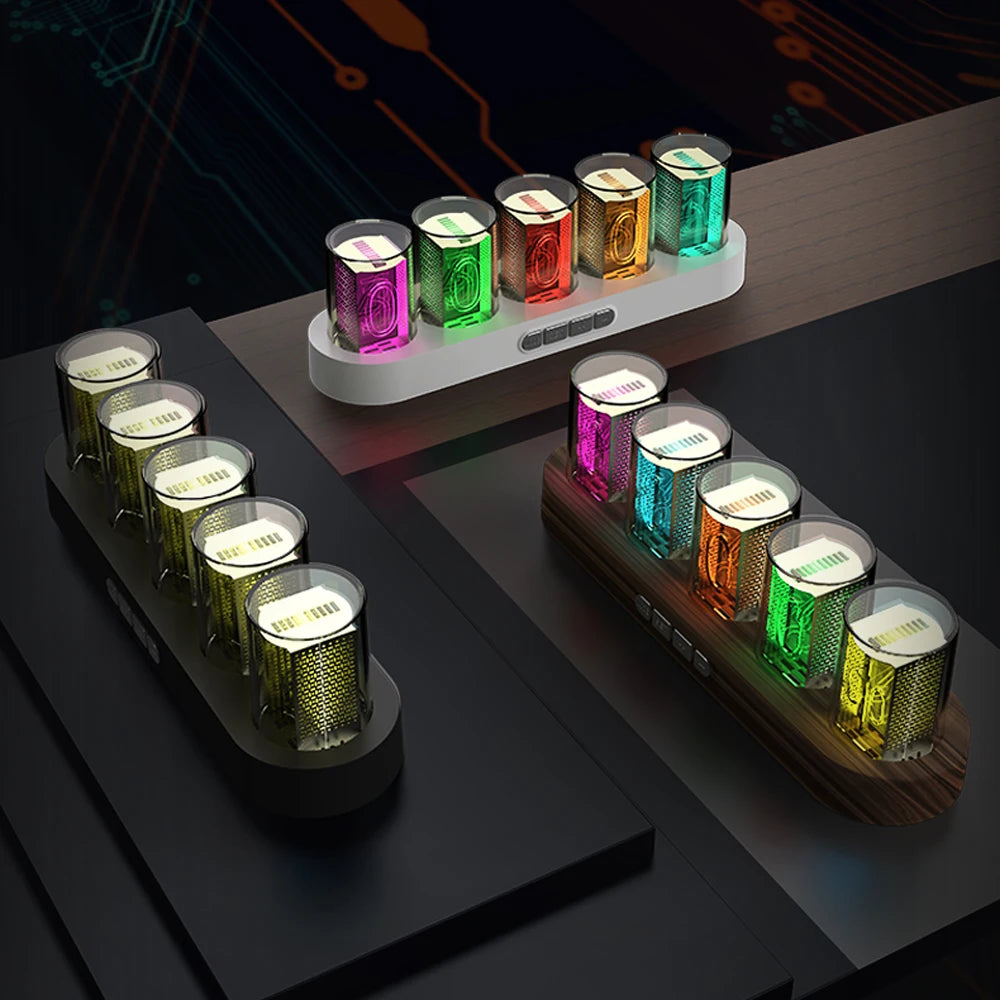 Digital Nixie Tube Clock Gift Idea.