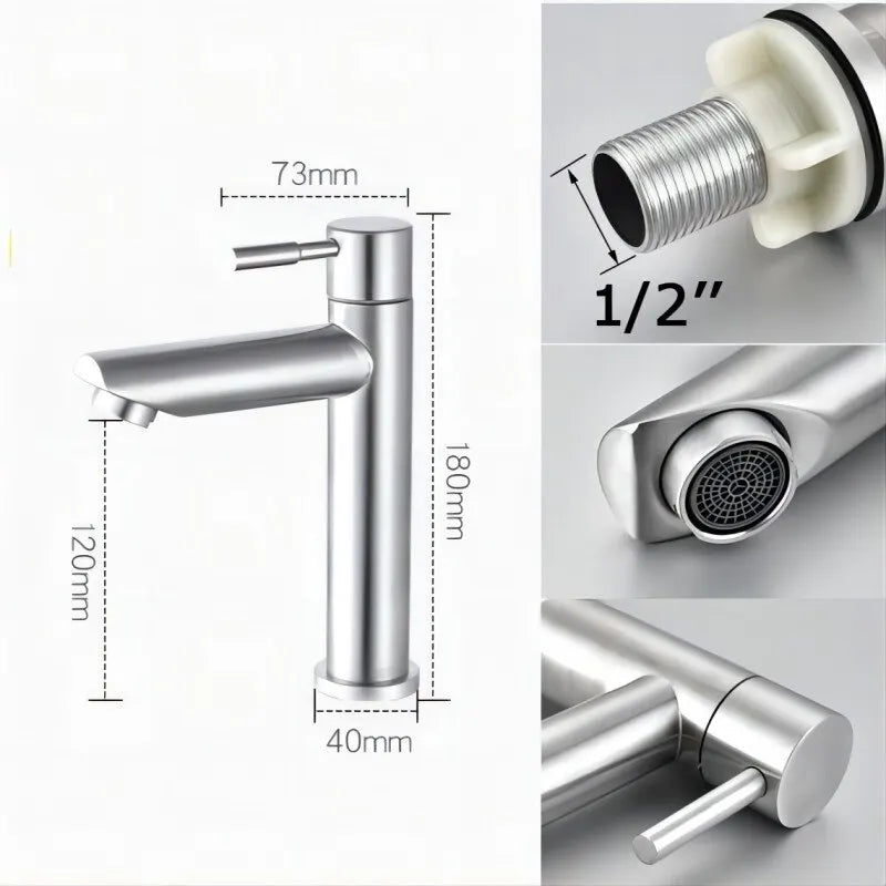 Stainless Single Cold Water