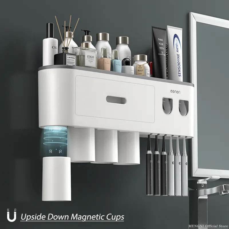 Automatic Toothpaste Squeezer Storage