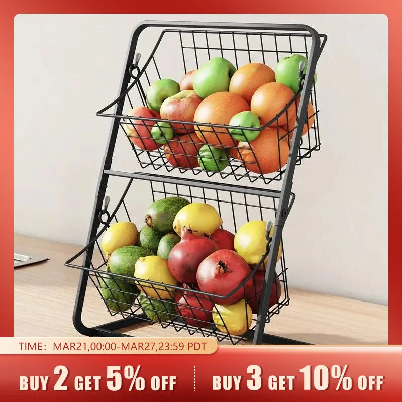 Double Layer Holder Storage