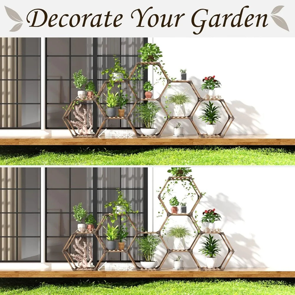 Hexagonal Plant Holder Transformable