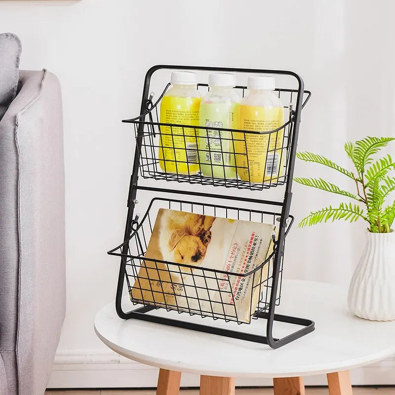 Double Layer Holder Storage