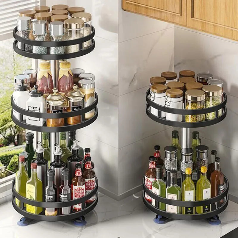 Spice Organizer Carbon Steel Storage Tray