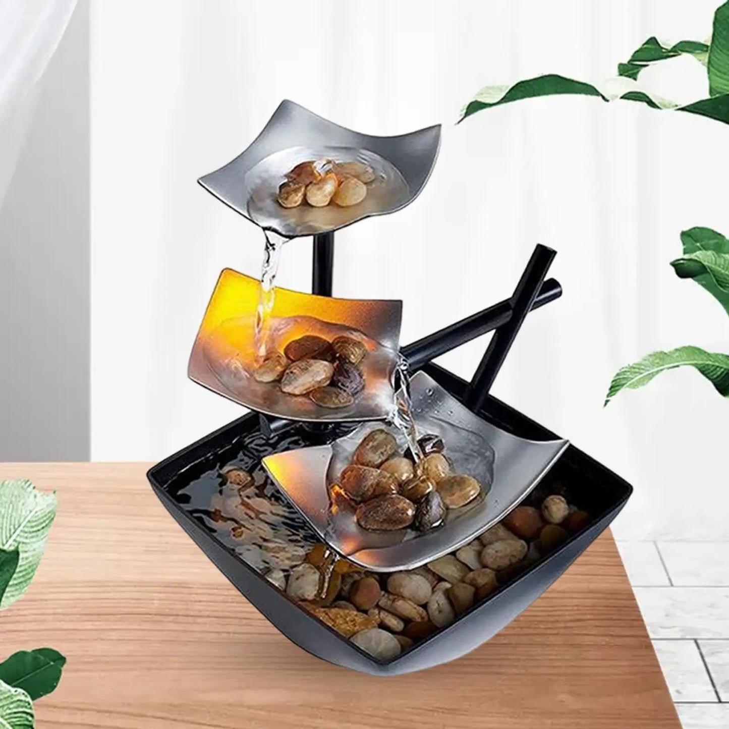 Minimalist Indoor USB Waterfall