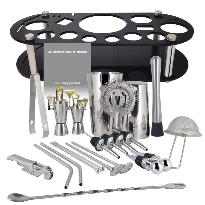 Bar Tools Mixer Set Bartender Shaker Tool