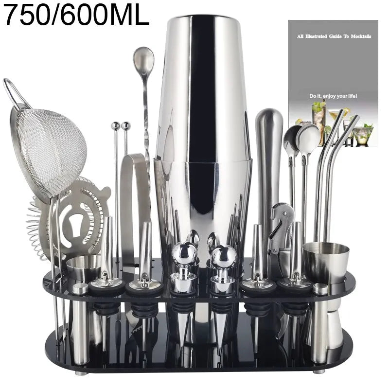 Bar Tools Mixer Set Bartender Shaker Tool