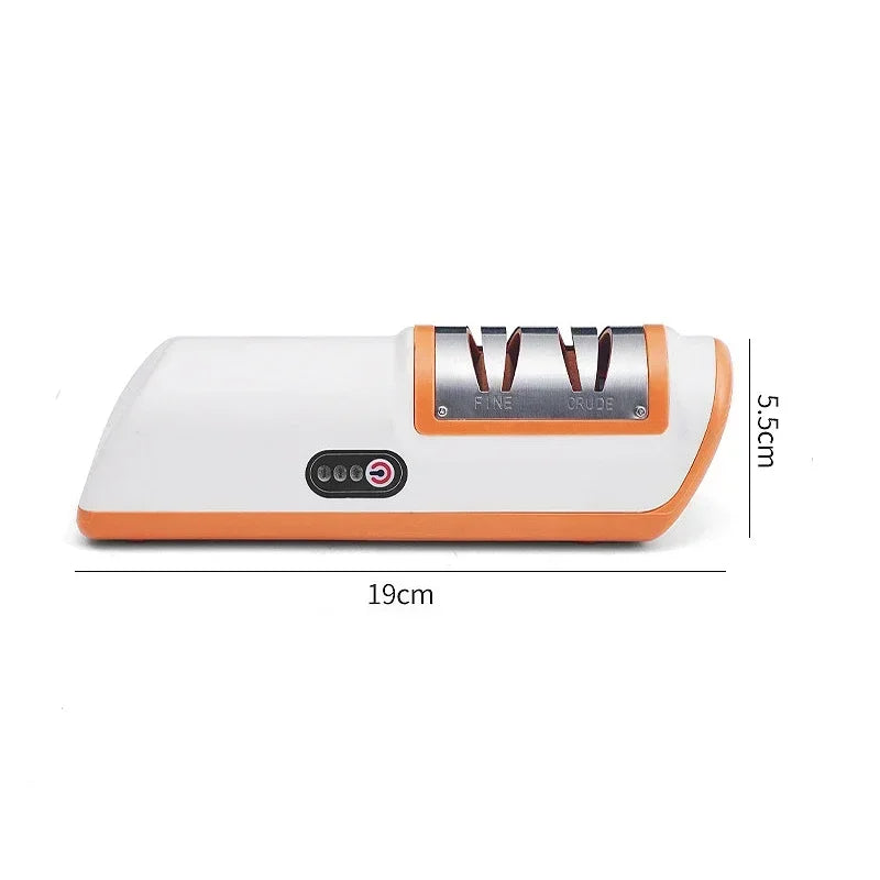 USB Electric Sharpener Automatic Rechargable Kitchen Knives