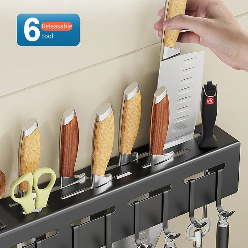 Stainless Steel Rack Wall-mounted Multifunctional