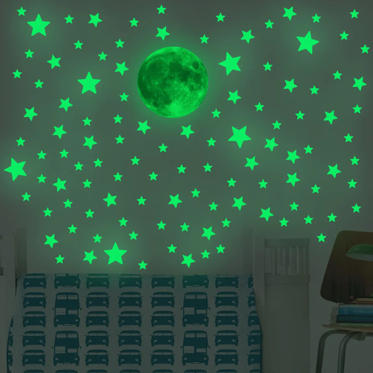 Moon Stars Wall Decals