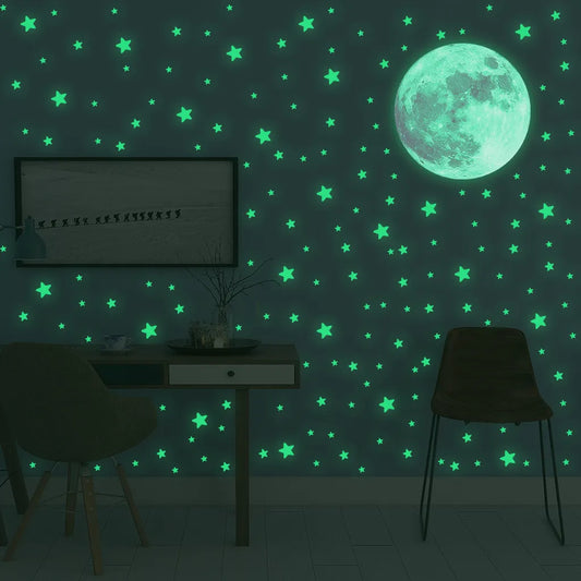 Moon Stars Wall Decals