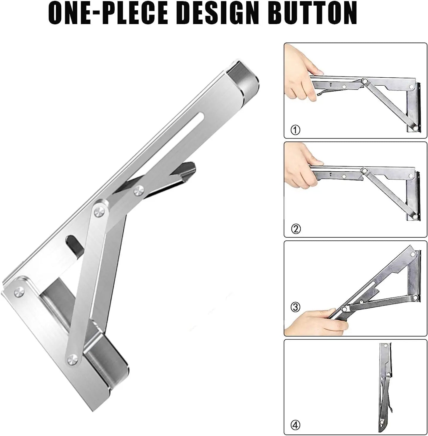 Heavy Duty Stainless Steel Wall Mounted Collapsible