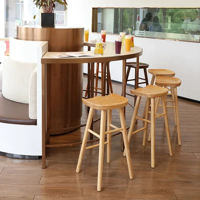 VIP Solid Wood  Stool Modern