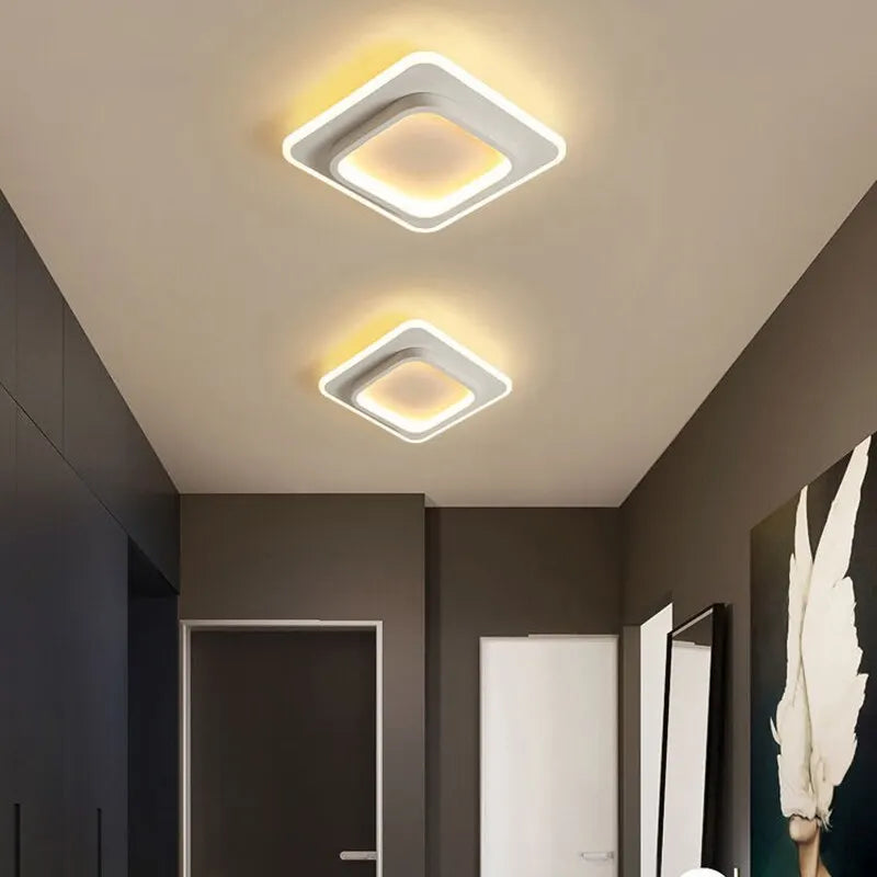 Modern LED Tri-Color Dimming Pendant Light