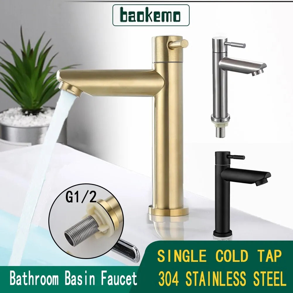 Stainless Single Cold Water