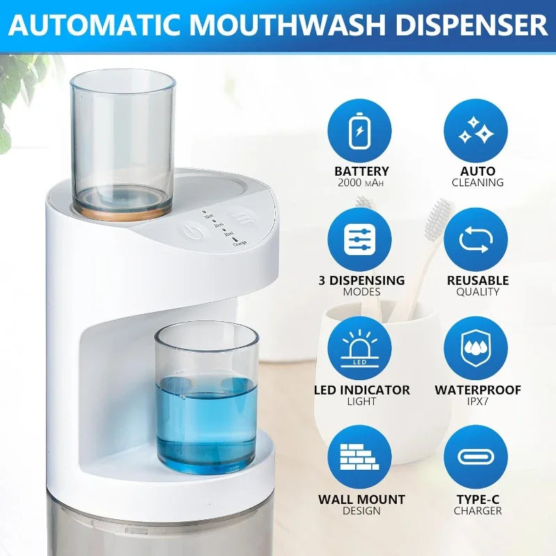 Dispenser Wall Mounted  Touchless with Magnetic Cups