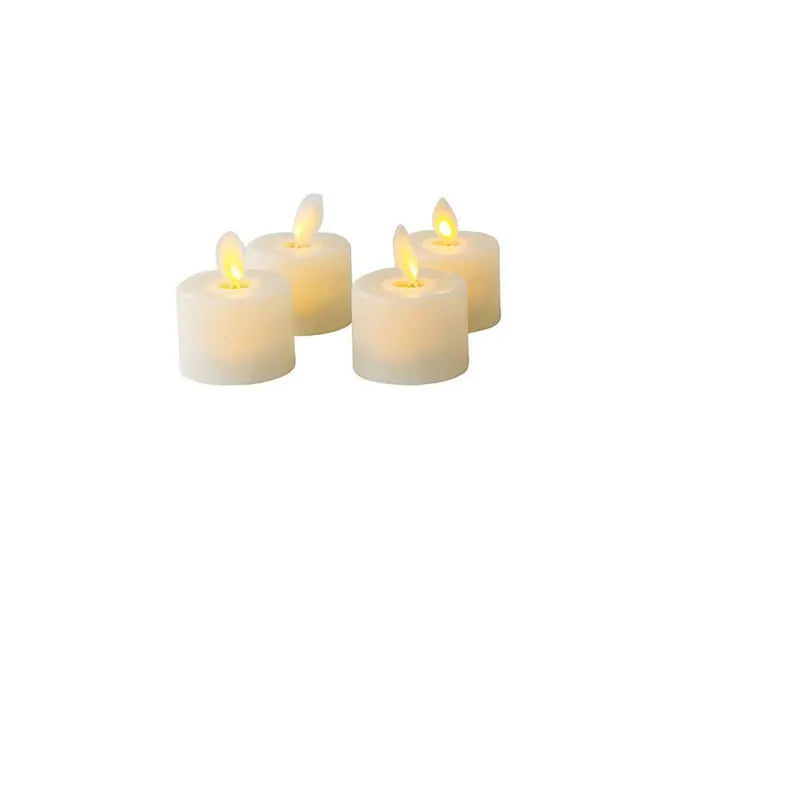 Flameless Moving Wick Candles With Remote Control