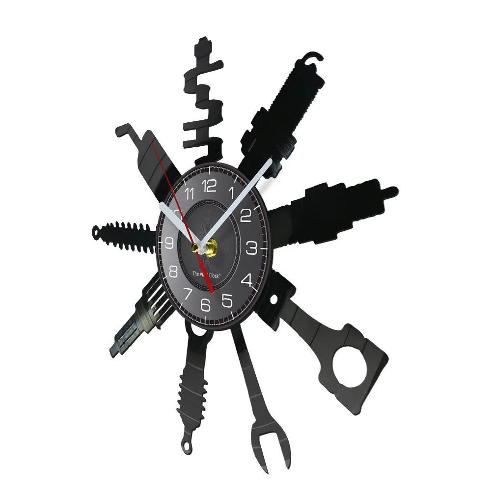 Decorative Modern Wall Clock Repairman Gift