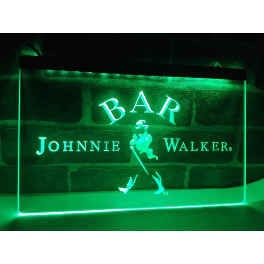 Walker Whiskey LED Neon Sign