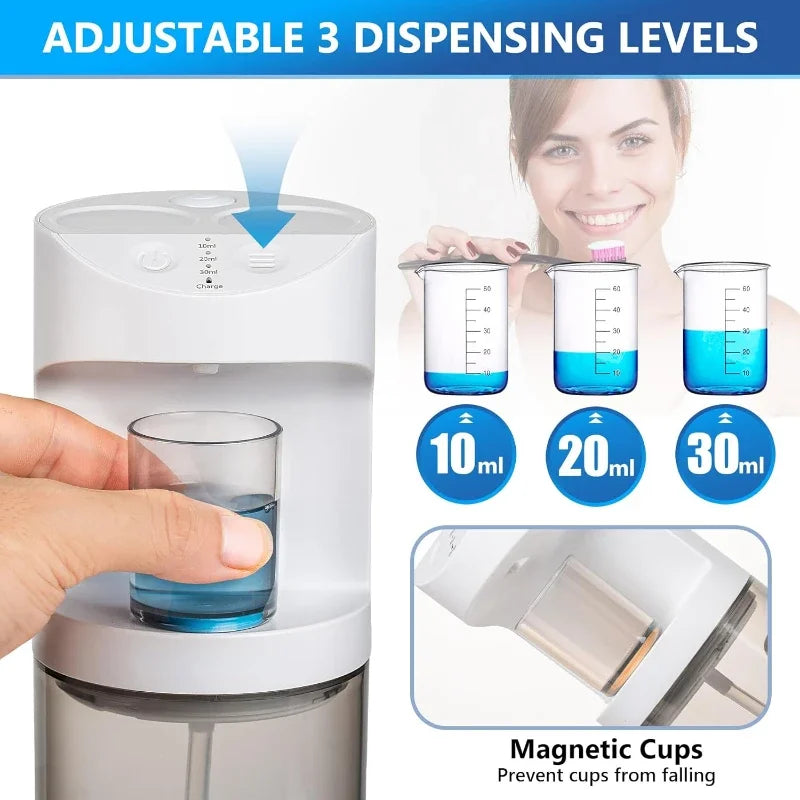 Dispenser Wall Mounted  Touchless with Magnetic Cups