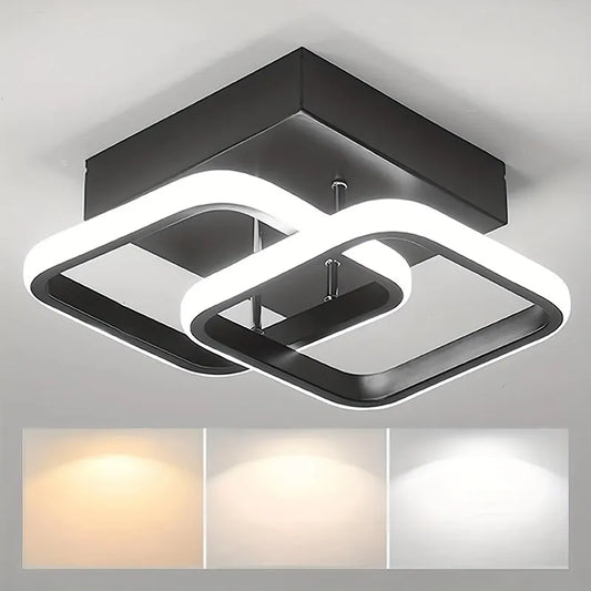 Modern LED Tri-Color Dimming Pendant Light