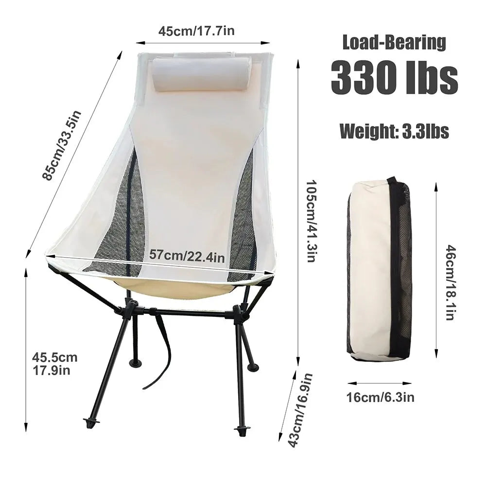 Chair with Headrest LightweightFurniture